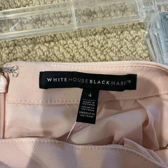 WhiteHouse Black Market blush pink skirt - Picture 3 of 3